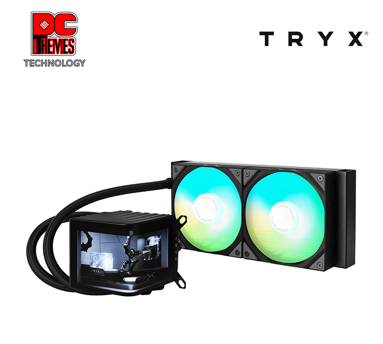 TRYX PANORAMA 240 Black AIO Liquid Cooler